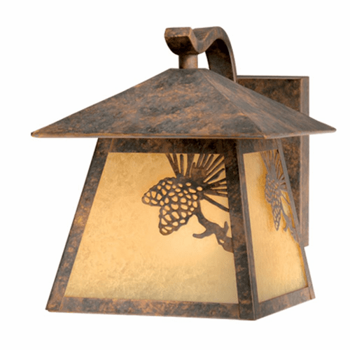 Vaxcel Whitebark 7" Outdoor Wall Light - Olde World Patina - OW50573OA
