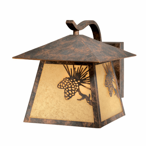 Vaxcel Whitebark 9" Outdoor Wall Light - Olde World Patina - OW50593OA