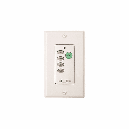 Vaxcel Wireless Ceiling Fan Wall Control Kit - White - X-WC3013