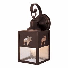 Vaxcel Yellowstone 5" Outdoor Wall Light - Burnished Bronze - OW24963BBZ