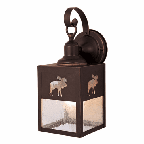 Vaxcel Yellowstone 5" Outdoor Wall Light - Burnished Bronze - OW24963BBZ