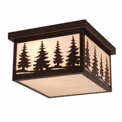 Vaxcel Yosemite 12" Outdoor Ceiling Light - Burnished Bronze - OF33412BBZ Vaxcel Yosemite 12" Outdoor Ceiling Light - Burnished Bronze - OF33412BBZ