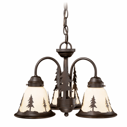 Vaxcel Yosemite 3-LT Light Kit (Dual Mount) - Burnished Bronze - LK55516BBZ-C