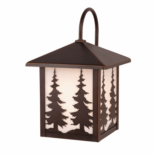 Vaxcel Yosemite 8" Outdoor Wall Light - Burnished Bronze - OW33483BBZ