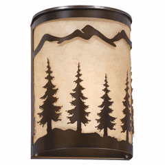 Vaxcel Yosemite 8" Wall Sconce - Burnished Bronze - WS55508BBZ