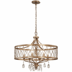 West Liberty 6-LT Chandelier - Olympus Gold - 4406-581 West Liberty 6-LT Chandelier - Olympus Gold - 4406-581