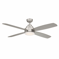 Wind River Aeris LED Ceiling Fan - Stainless Steel - WR1602SS