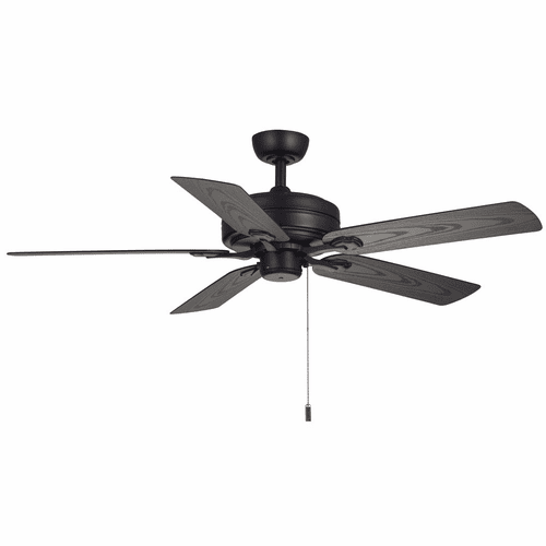 Wind River Courtyard LED Ceiling Fan - Matte Black - WR1469MB