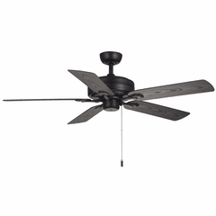 Wind River Courtyard LED Ceiling Fan - Matte Black - WR1469MB