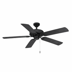 Wind River Dalton 52" 2-LT Ceiling Fan - Matte Black - WR1972MB