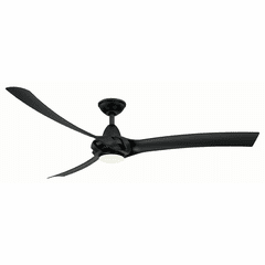 Wind River Droid XL 62" Ceiling Fan - Matte Black - WR1697MB