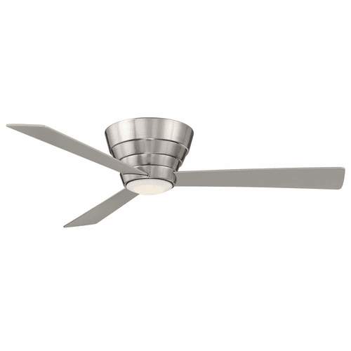 Wind River Niva Flush Mount Ceiling Fan - Stainless Steel - WR1746SS