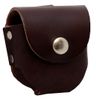 Belt Holster for Snuff/Tobacco Chew - Brown Leather