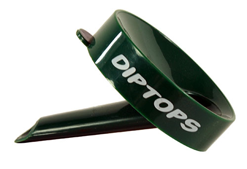 Dip Top Diptop for smokeless tobacco spit disposal