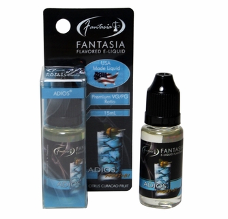 Fantasia E-Liquid 15ml Bottle - Zero (0) Nicotine - Adios
