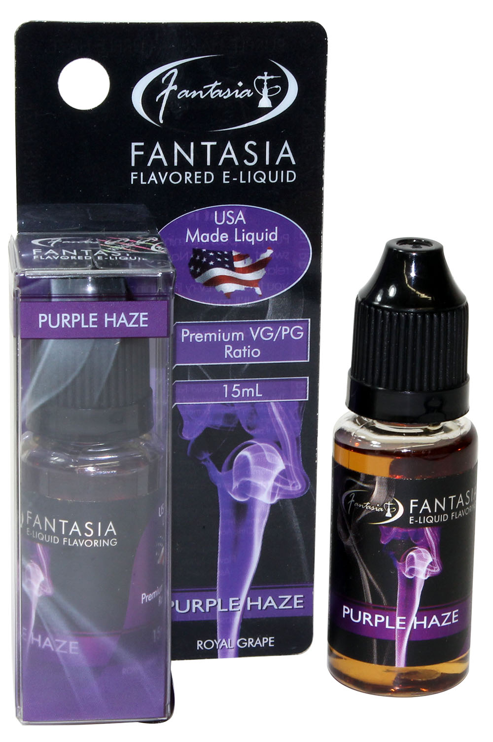 fantasia vape juice E-Liquid 15ml Bottle - Zero (0) Nicotine - Purple Haze Flavors:Sakura Grape What Is A Boro candy
