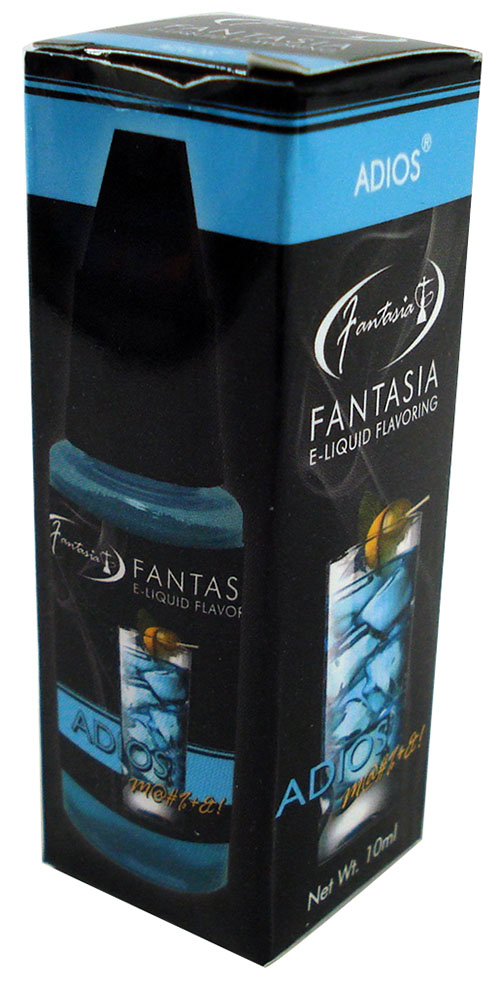 Fantasia E-Liquid Bottle - 10ml - Adios M@#$+&! (Infamous Cocktail)