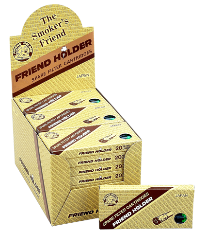 Friend Cigarette Filter Holder Replacement Filters (20 Filter Box)