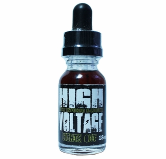High Voltage LIGHTS OUT Melatonin-Infused E-Juice 30ml/18mg Bottle