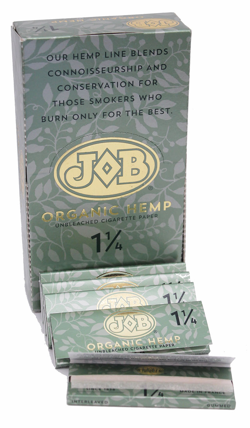 Job Organic Hemp RYO/MYO Rolling Papers 1 1/4