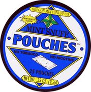 Oregon Mint Snuff Co. - Mint Snuff Pouches - Wintergreen - .33oz Tin/25 Pouches