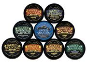 Smokey Mountain Premium Herbal Snuff - Sampler - You Pick 5! 1.0oz Size Canisters - Tobacco Free