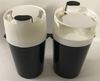 The Spittoon (2) Two Pack - Cup and Moist Tobacco Tin Holder - Two (2) White ones