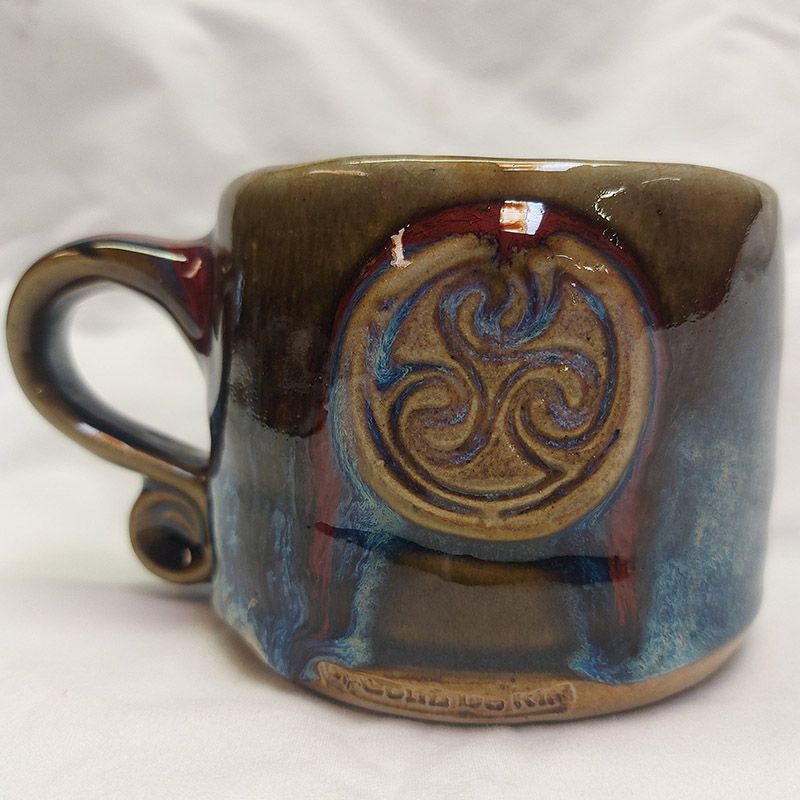 Colm de Ris Handmade Irish Pottery Mug Keily's Irish Gifts