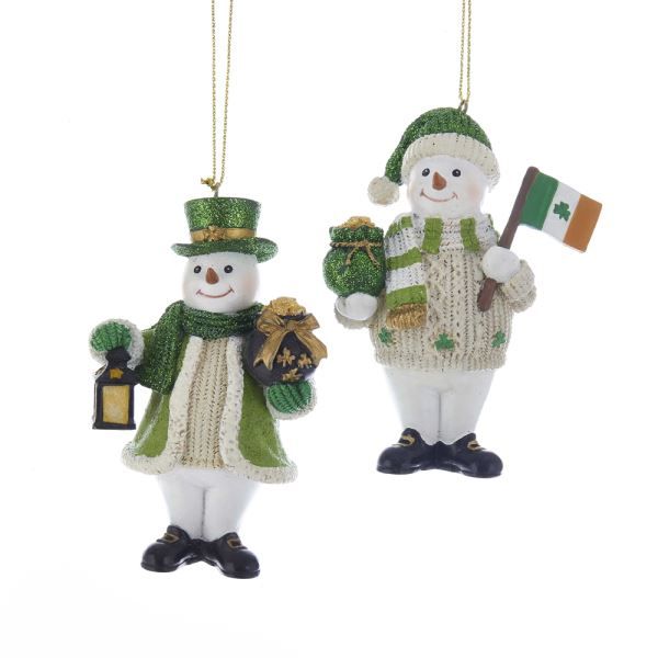Irish Snowman Christmas Tree