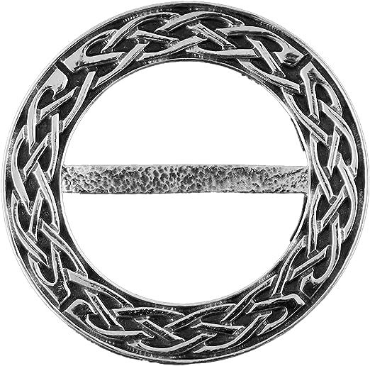 Ladycrow Celtic Pewter Scarf