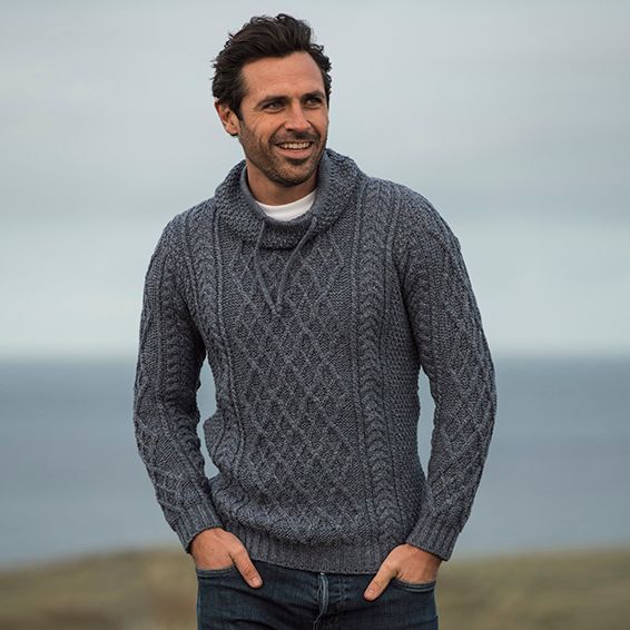 merino wool cardigan mens