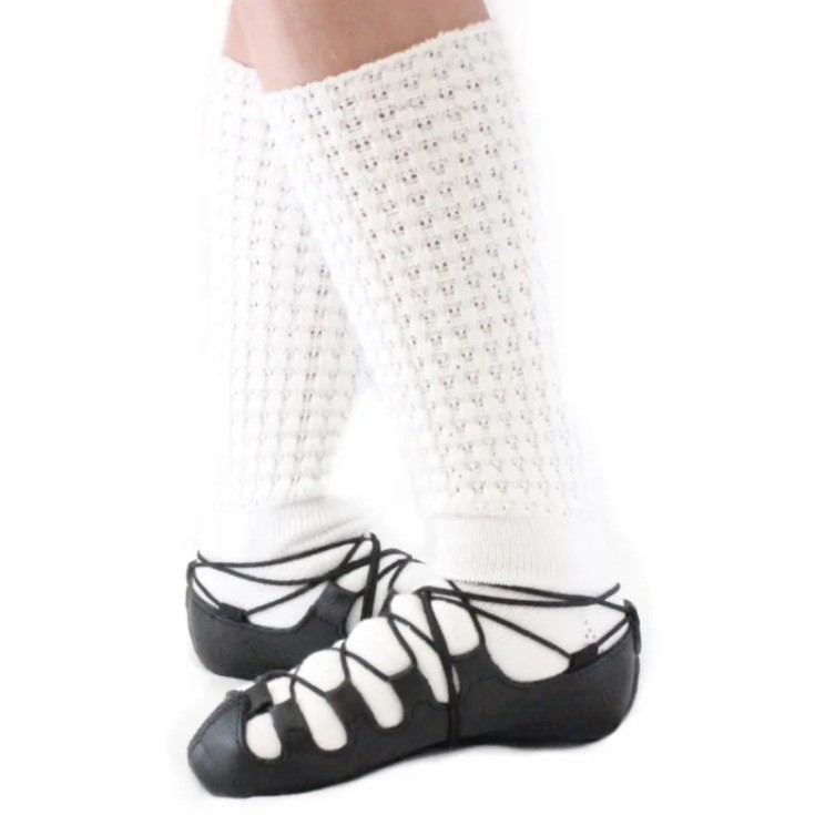 Rutherford Irish Dance Shoes Black Suede