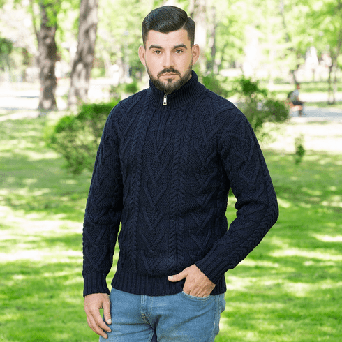 Short Zipper Sweater for Men | Keilys.com