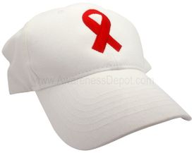 AIDS Awareness Ribbon Hat