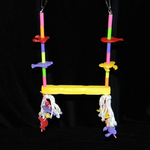 Bird Swing for Cockatiels Sophomore Tropical Swing