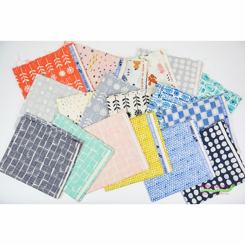 Cotton and Steel, Sienna, Stamps Lapis