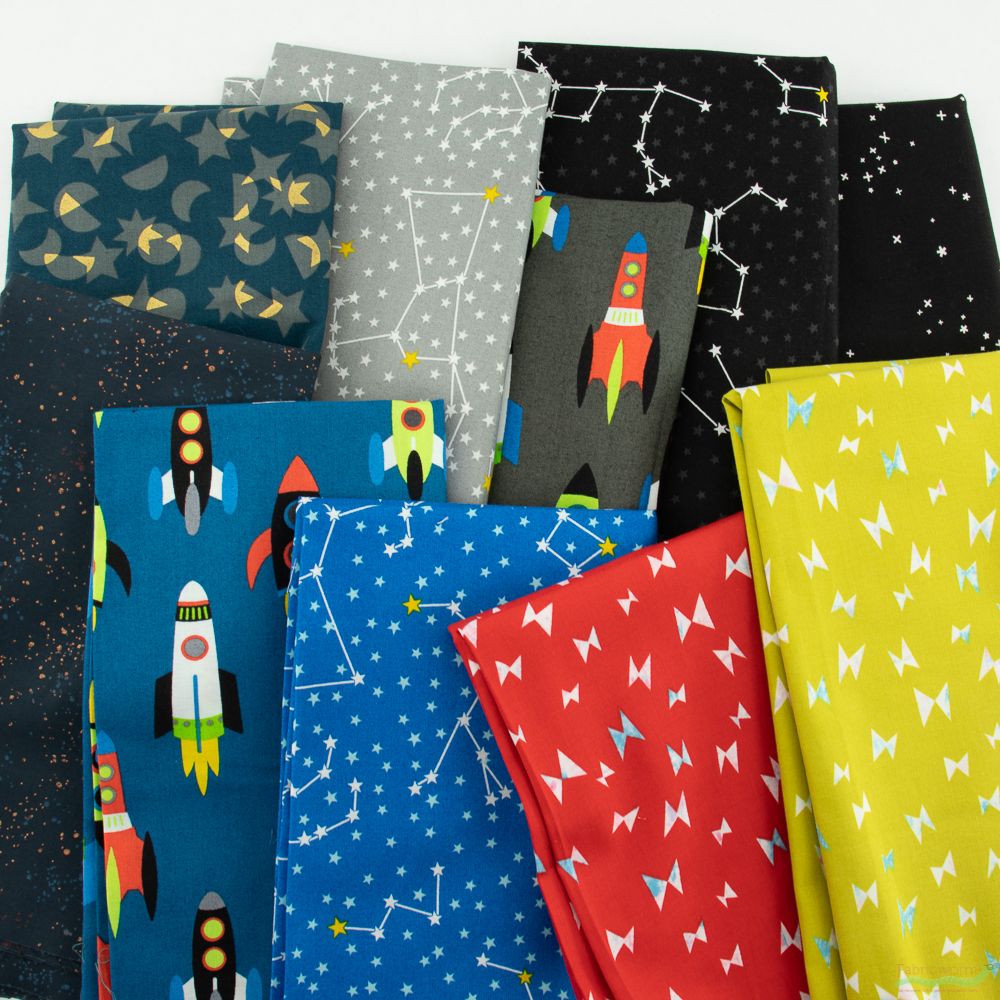 Andie Hannah for Robert Kaufman, DinoSoar, Constellations Starry Night