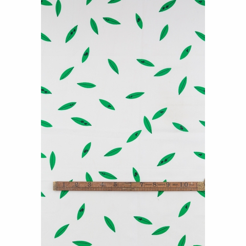 Charley Harper for Birch Organic Fabrics, Western Birds, Green Leaves