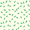 Charley Harper for Birch Organic Fabrics, Western Birds, Green Leaves