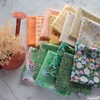 Fabricworm Custom Bundle, Daisy Bee Precut FAT QUARTERS 14 Total