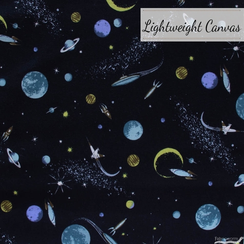 Japanese Import, Lightweight Canvas, Space Case Black