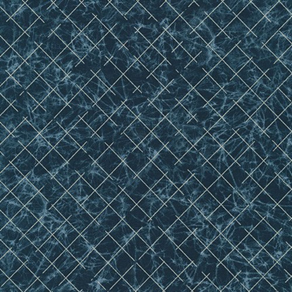 Jennifer Sampou for Robert Kaufman, Winter Shimmer 2, Overhead Starry Night