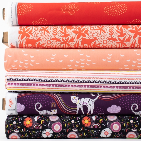 Jessica Swift for Art Gallery, Kushukuru in FAT QUARTERS 6 Total