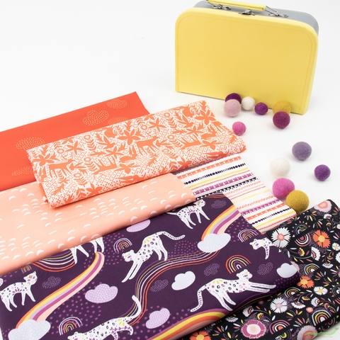 Jessica Swift for Art Gallery, Kushukuru in FAT QUARTERS 6 Total