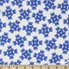 Linzee McCray for Moda, Feed Sacks: True Blue, Starburst Cornflower