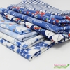 Linzee McCray for Moda, Feed Sacks: True Blue, Starburst Cornflower