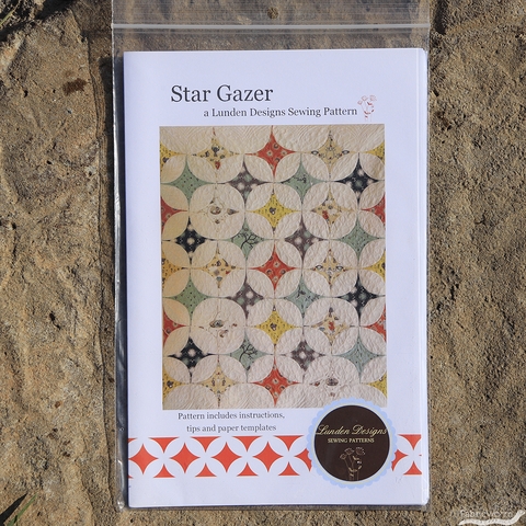 Lunden Designs, Sewing Pattern, Star Gazer Quilt