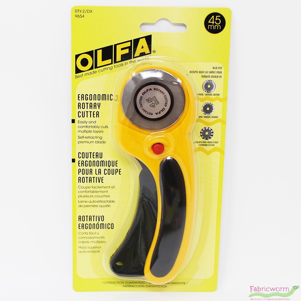 Olfa, 45mm Ergonomic Rotary Cutter