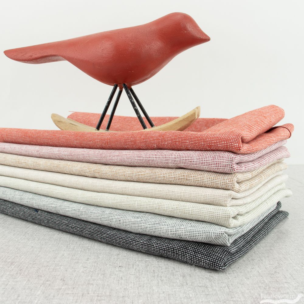 Robert Kaufman, Essex Yarn Dyed Homespun, Scarlet