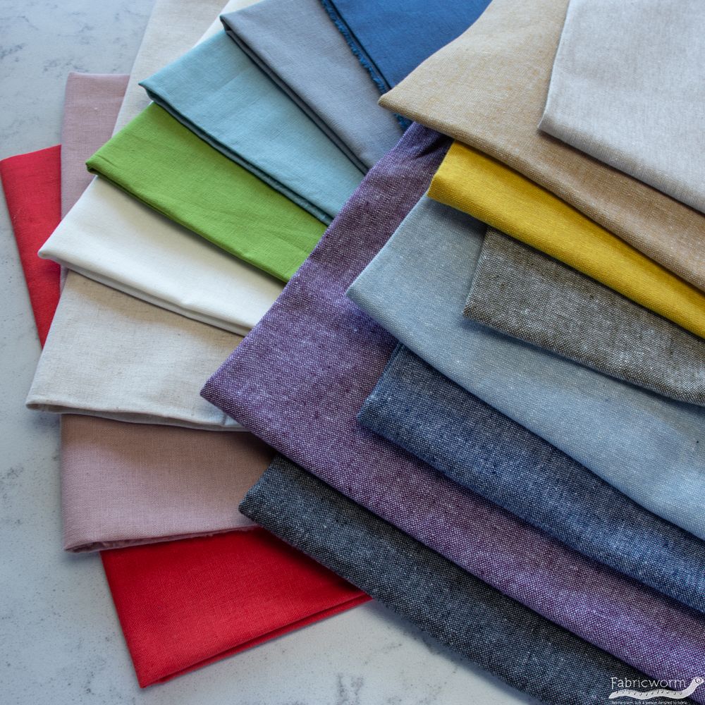 Robert Kaufman, Essex Yarn Dyed Linen Blend, Curry